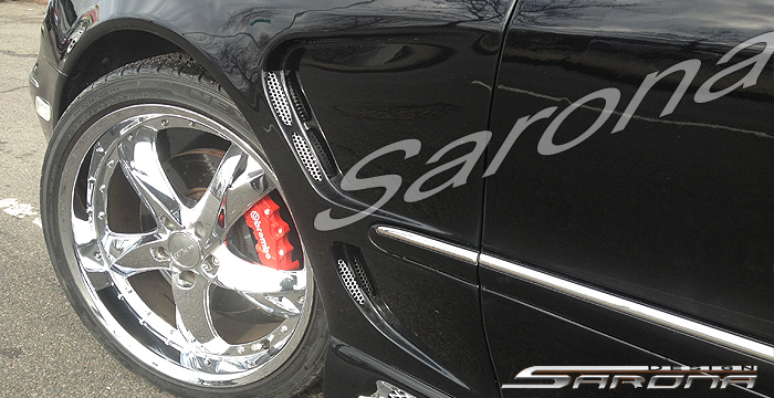 Custom Mercedes S Class Fenders  Sedan (2000 - 2006) - $799.00 (Manufacturer Sarona, Part #MB-003-FD)
